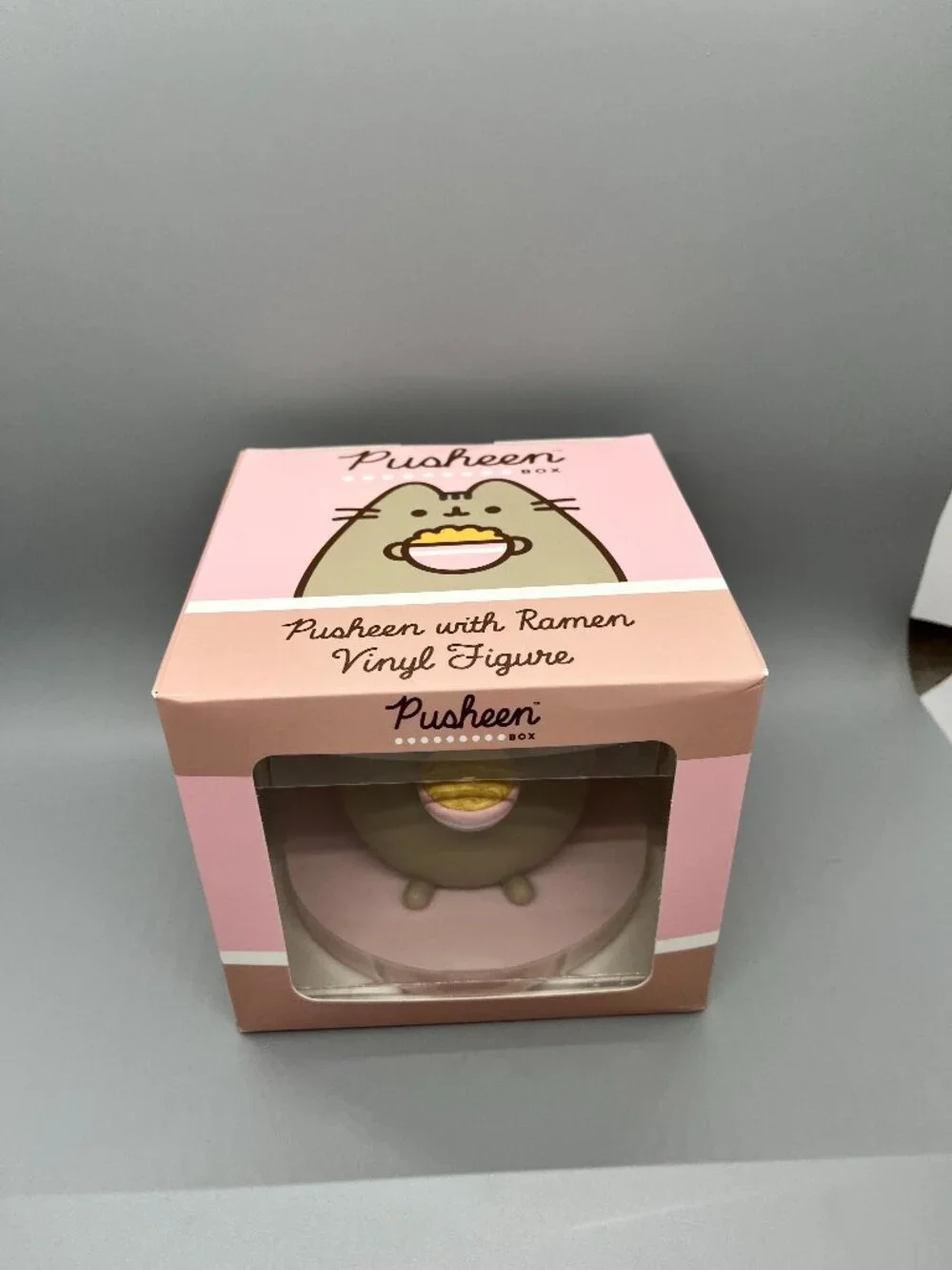 NIB Exclusive Pusheen with Ramen Vinyl Figure from Spring 26 Pusheen Box